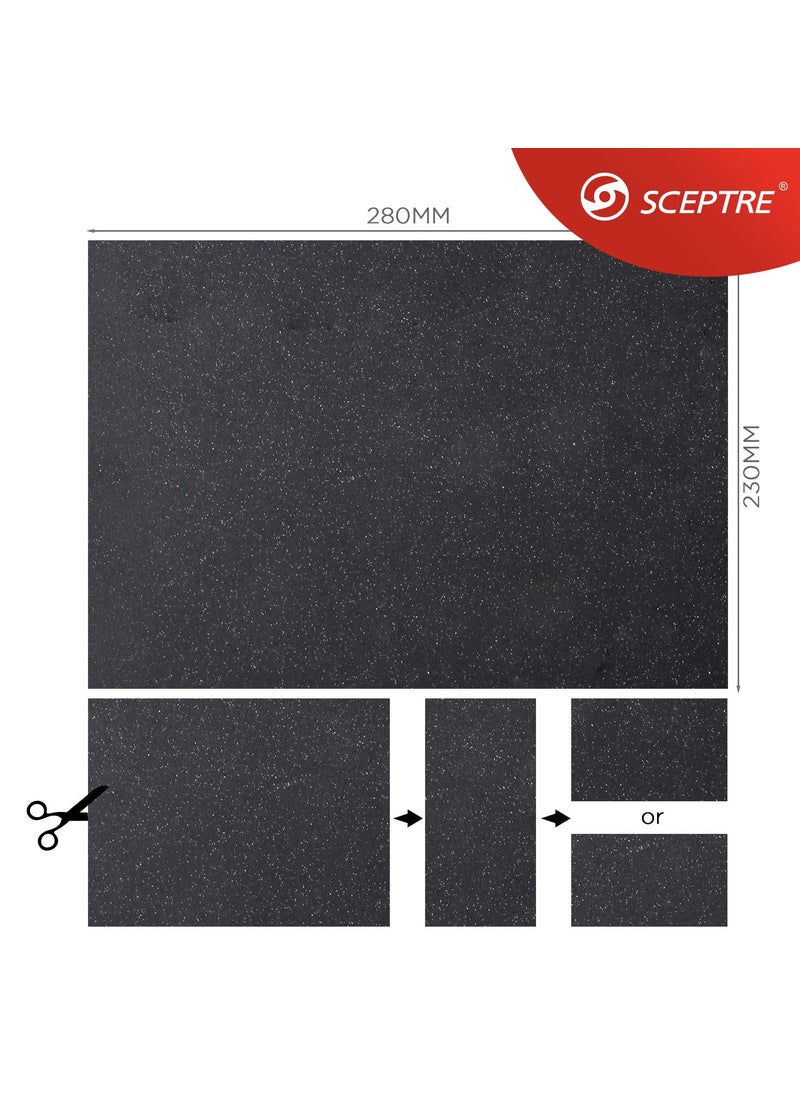 Sceptre SCEPTRE Abrasive Sand Paper Sheets with Silicon Carbide Waterproofing 150 Cw Wet Dry Sanding Papers 230 mm x 280 mm for Polishing Paint Corrosion Removal Pack of 100 Sheets  - Image 2