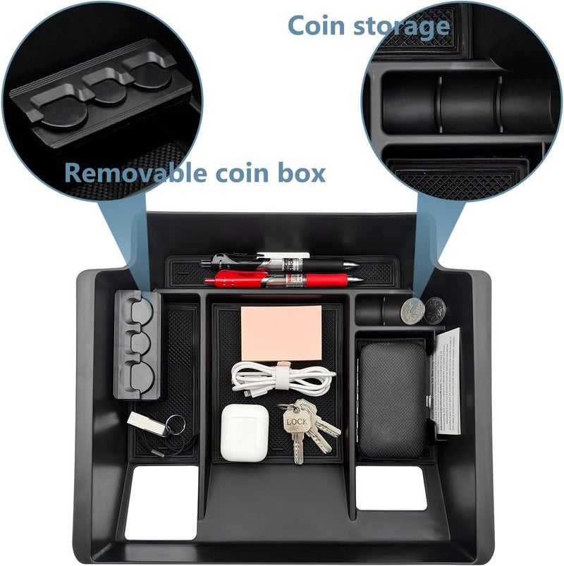 EVTIME Center Console Organizer for GMC and Chevy Trucks - Image 3
