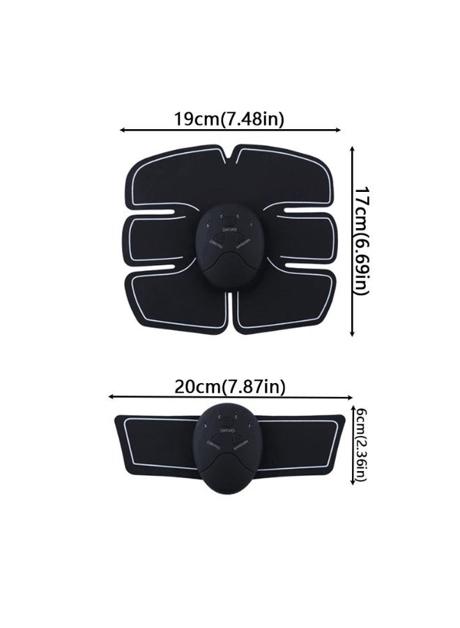 Generic Fitness Belt, Abdominal Toning Belt,  Training Belt Trainer Fitness Equipment for Men Woman Abdomen/Arm/Leg Home, Stimulator, Muscle, Powered, for Muscle Conditioning  - Image 2