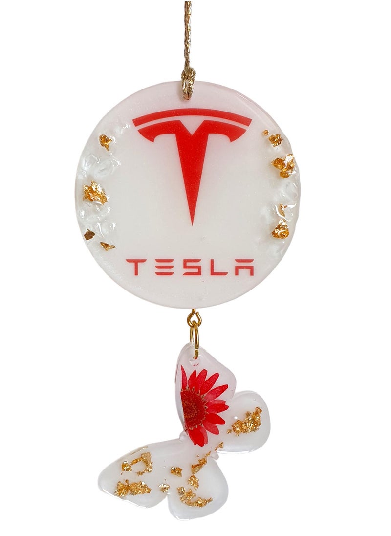 OLUDENIZ Tesla's Artistry Unleashed: Limited Edition Arabic-Inspired Pendant, A Resin-Infused Masterpiece  - Image 2