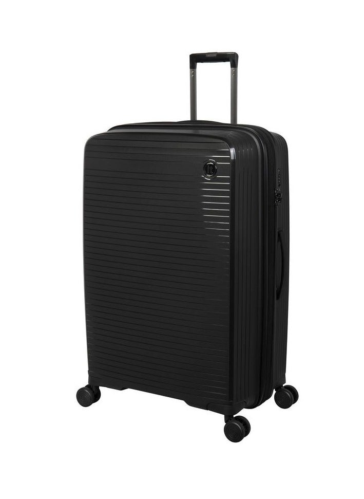 it Luggage it luggage Spontaneous, Unisex Polypropylene Material Hard Case Luggage, 8x360 degree Spinner Wheels, Expandable Trolley Bag, TSA Type lock,15-2881-08OL- Size Large, Color Black  - Image 1
