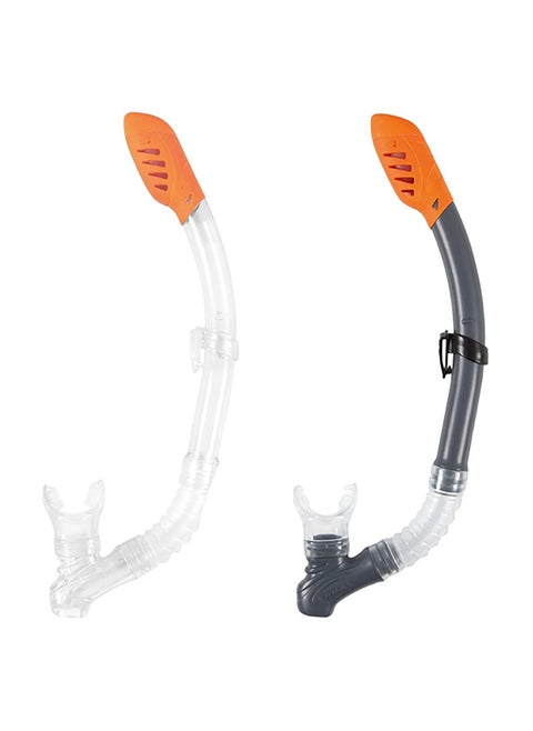 Intex Easy-Flow Snorkel – Latex-Free Swimming Snorkel with Thermoplastic Rubber Mouthpiece, Splash Guard, Assorted Colors – Age 8+