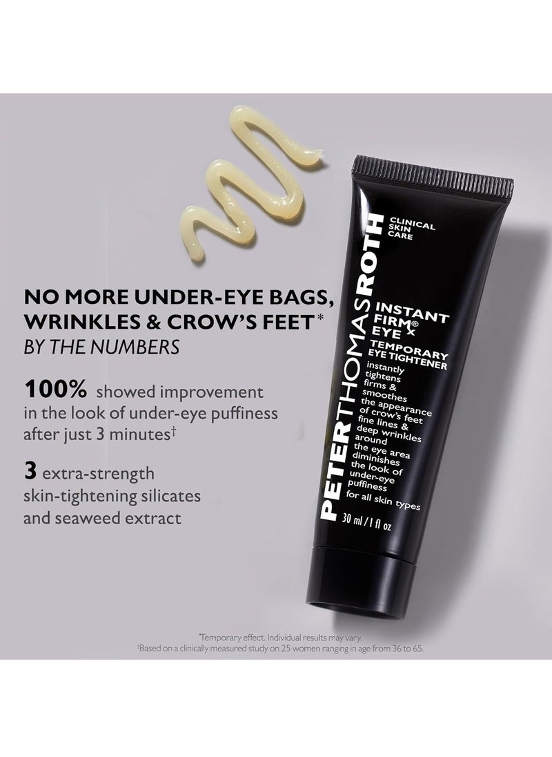 PETER THOMAS ROTH FIRMX Eye Cream - Instant Tightening, Wrinkle & Puffiness Reduction, Triple Peptide Complex 30ml  - Image 4