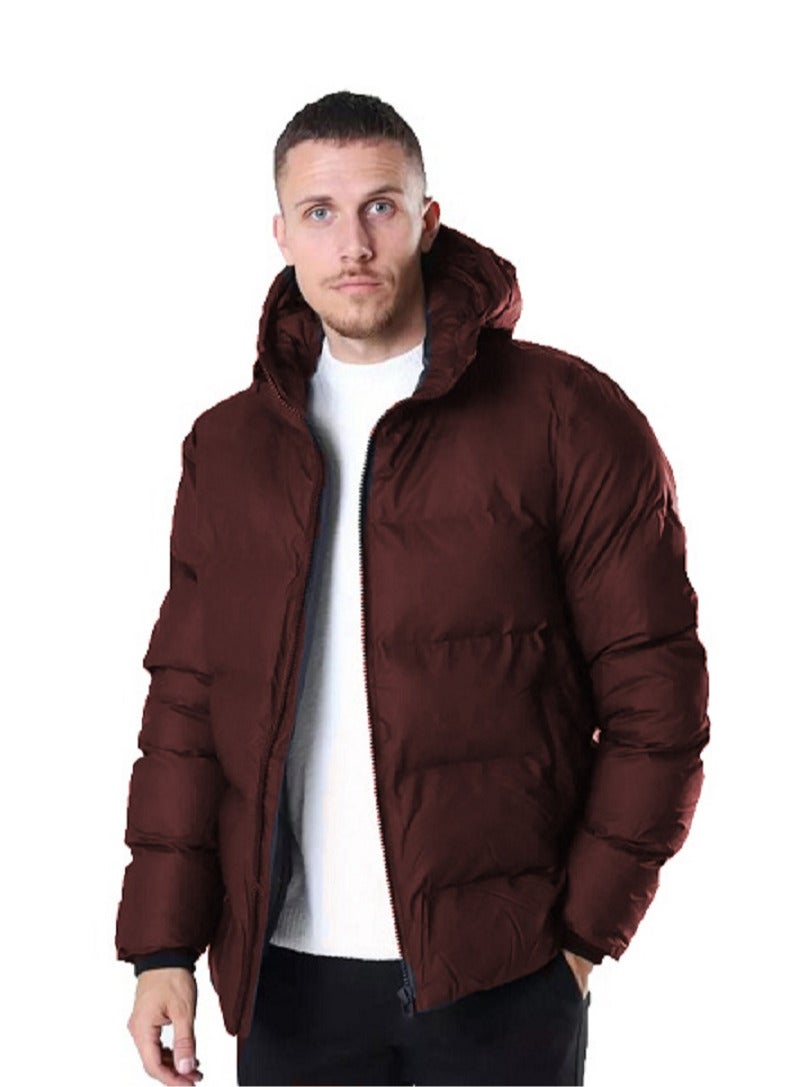 general Bomber Jacket with Removable Hood - Image 1