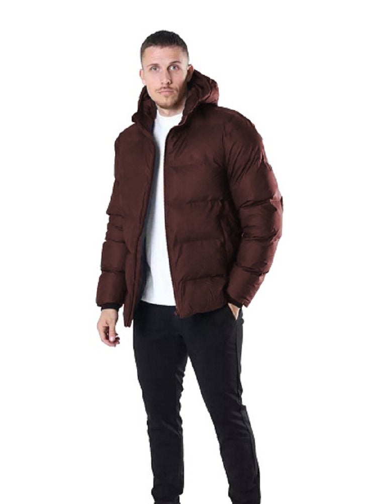 general Bomber Jacket with Removable Hood - Image 3