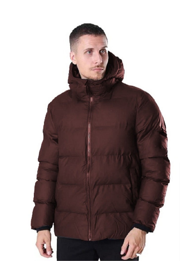 general Bomber Jacket with Removable Hood - Image 2