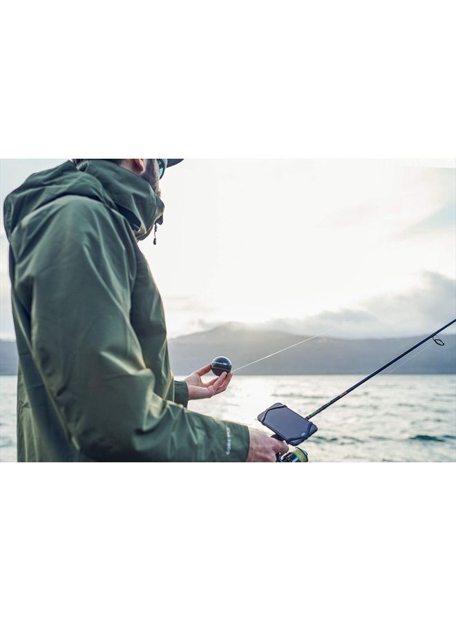 DEEPER Smartphone Mount for Fishing Rod – See Phone and Keep Hands Free While Using Sonars, 12cm - Image 5