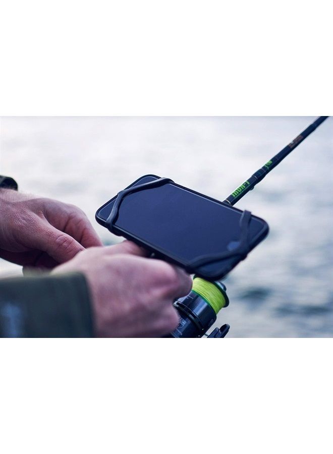 DEEPER Smartphone Mount for Fishing Rod – See Phone and Keep Hands Free While Using Sonars, 12cm - Image 3