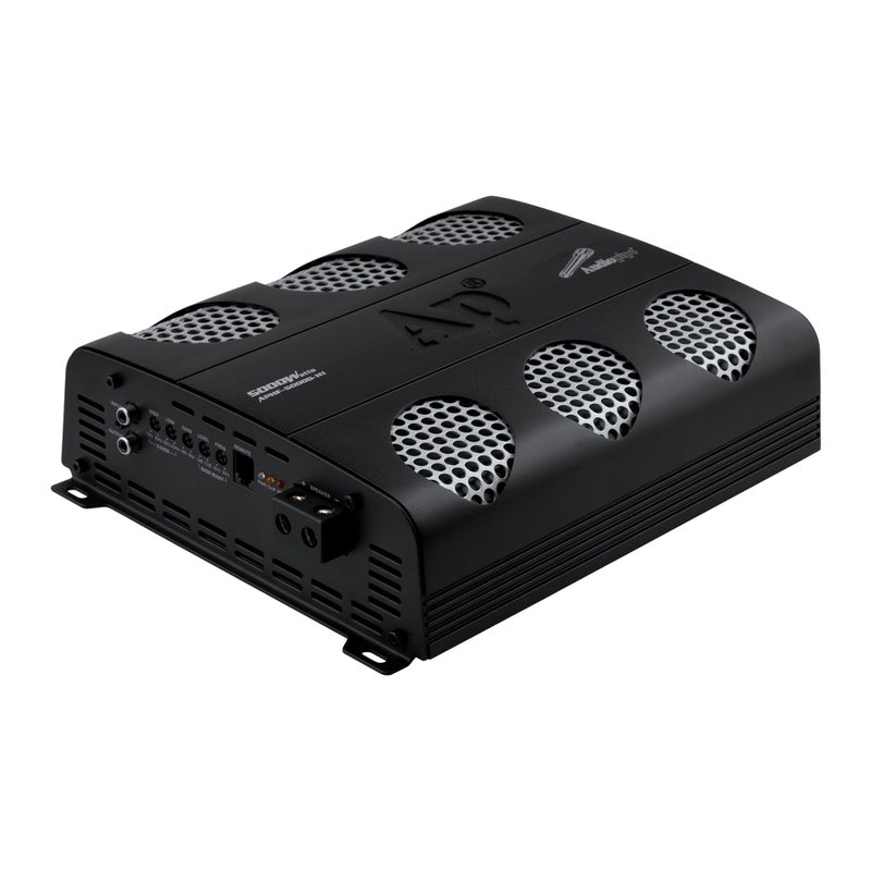 Audiopipe 5000 Watts Full Range Class D Mosfet Amplifier APHF5000DH1 4Point Protection System 1 Ohm BTL Mode Remote Bass Control Knob - Image 2