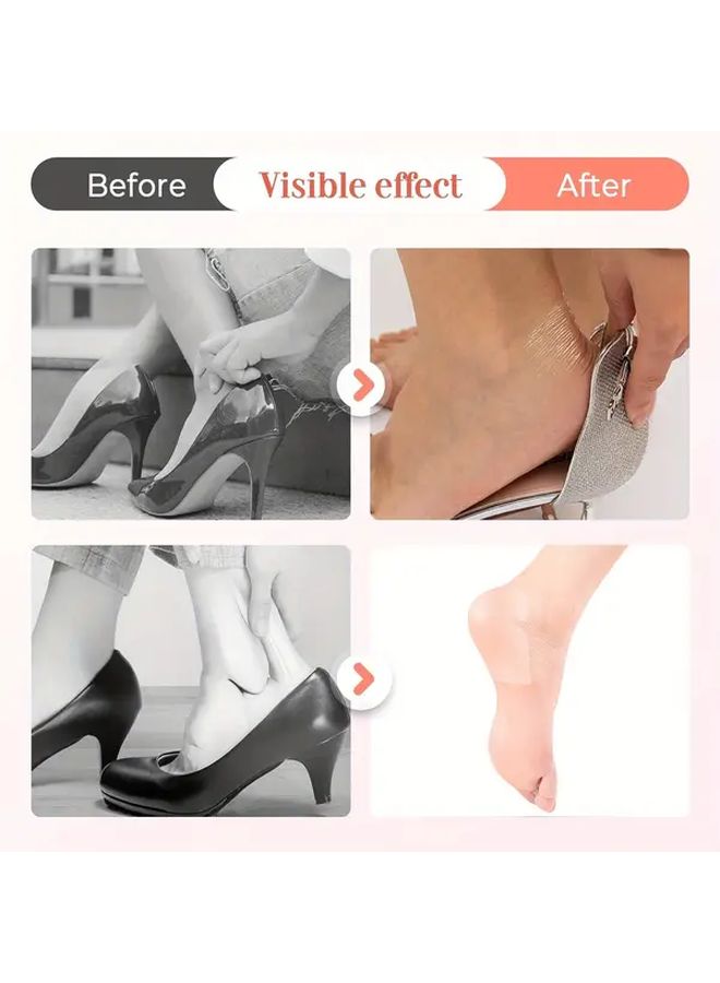 30 Pack Invisible Anti Wet Heel Patches Breathable Cushioning Pads For Dry Cracked Heels - Image 5