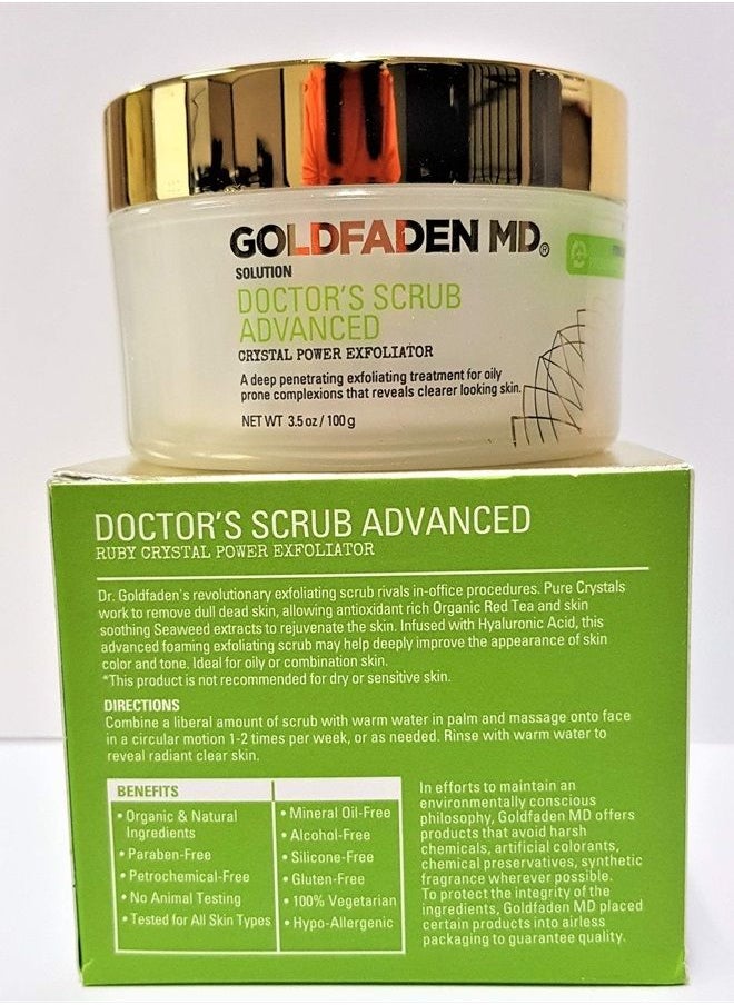 Goldfaden MD - Goldfaden MD Doctor's Scrub Advanced Grapefruit Oil, 3.5 fl. oz. - Image 1