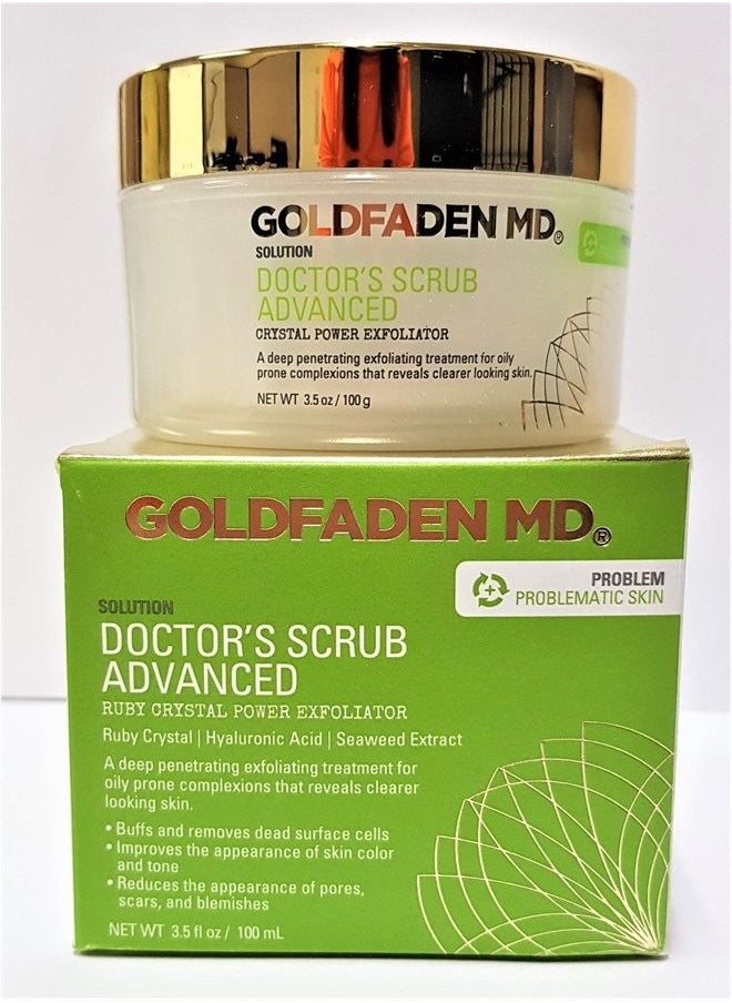 Goldfaden MD - Goldfaden MD Doctor's Scrub Advanced Grapefruit Oil, 3.5 fl. oz. - Image 1