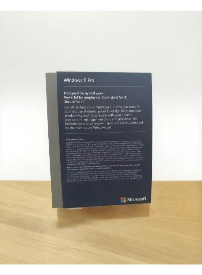 Windows 11 Pro USB Box 32/64Bit With Lifetime Product Key Card 1PC Retail Box | Lifetime - Image 3