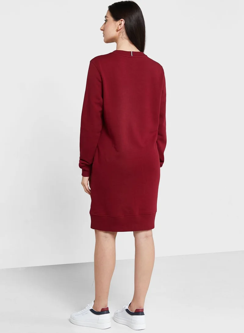 TOMMY HILFIGER Logo Knitted Dress