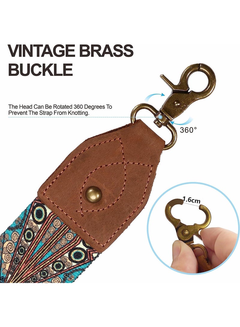 Bukela Purse Strap, 135cm Adjustable Wide Shoulder Strap Replacement with Leather Buckle, Long Crossbody Bag Strap for Women, Perfect for Handbags, Totes and Purses - Image 4