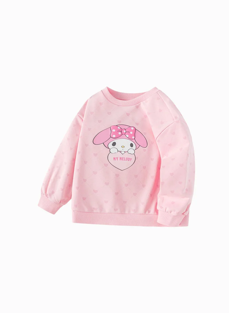 Balabala Toddler Girl Round neck sweatshirt