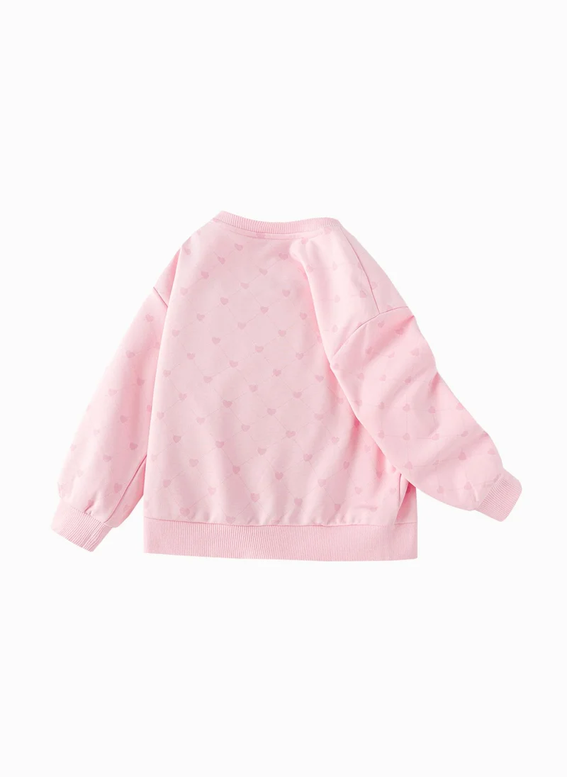 بالابالا Toddler Girl Round neck sweatshirt