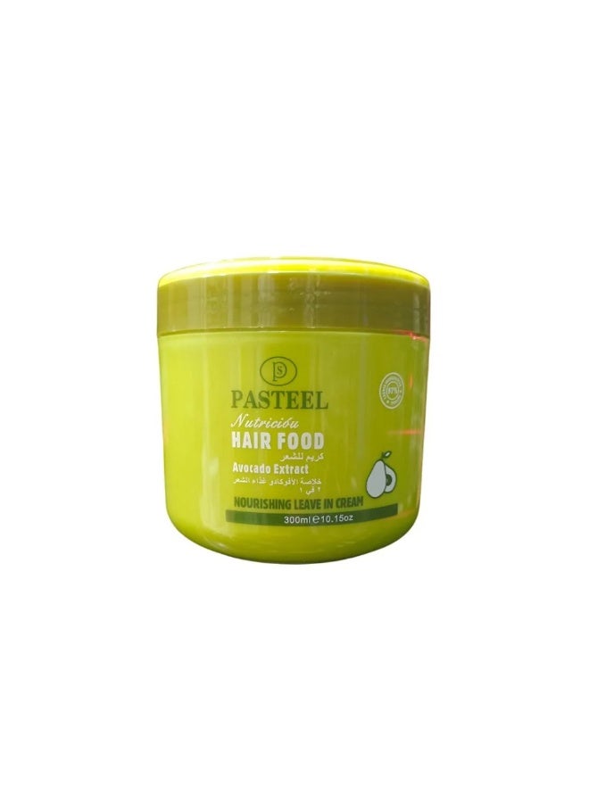 PASTEEL Hair Food Avocado Extract Nourishing Leave in Cream 300 ml