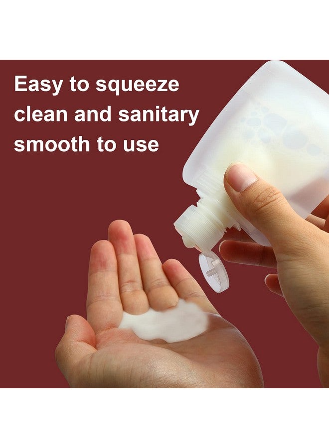 YASUOA 12 Pieces 100Ml Leakproof Travel Pouches For Toiletries Bulk Travel Size Refillable Squeeze Pouches Containers Tsa Approved Empty Stand Up Pouch For Lotion Shampoo Liquids 3.4Oz - Image 4