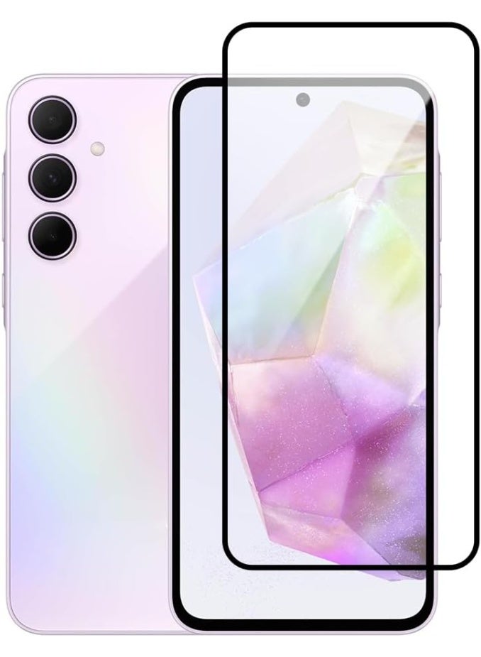 ACLIX Clear Screen Protector For Samsung A37 and Samsung A57, 9h tempered glass screen protector, Ultra HD Glass, Eazy Installation, Anti-Shock Screen, Anti-Scratch Protection - Image 1