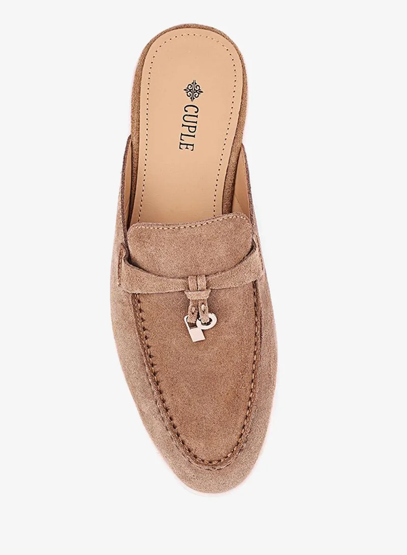 Cuple L.Beige Cuple Chic Mules – Easy Slip-On Style for Women | Best Price UAE