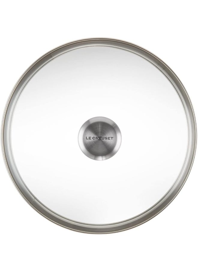 Le Creuset Le Creuset Signature Glass Lid with Stainless Steel Knob, 8"  - Image 2