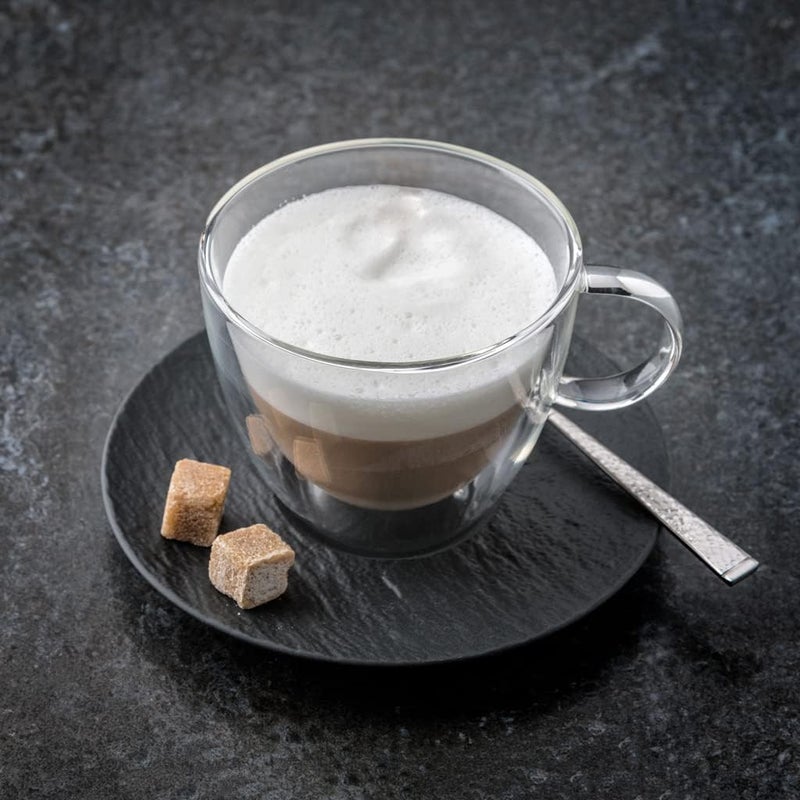 Villeroy & Boch Villeroy  Boch Manufacture Rock TeaCoffee Cup Saucer 675 in Premium Porcelain Black  - Image 3