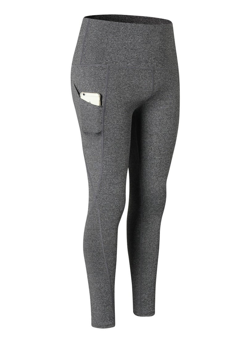 Loquat - Women Quick Dry Breathable Elastic Trousers Grey - Image 1