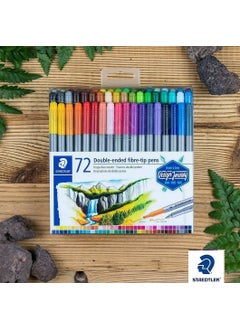 STAEDTLER Twin-Tip Double-Sided Felt Pen Set 72 pcs 3200  - Image 3