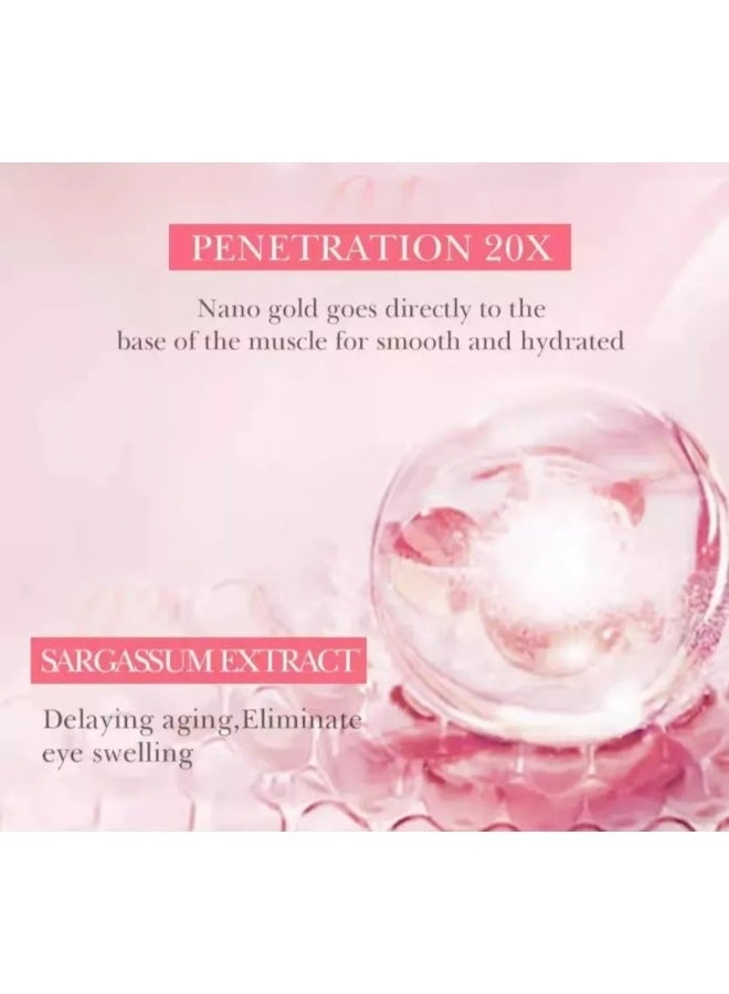 FAYANKOU 10 Pairs Eye Mask Under Eye Mask Anti Aging Eye Patches for Puffy Wrinkles Eyes Moisturizing and Reducing Dark Circles Eye Treatment Skin Care Eye Mask Patches Crystal Eye Sleeping Mask Pure Rose - Image 4