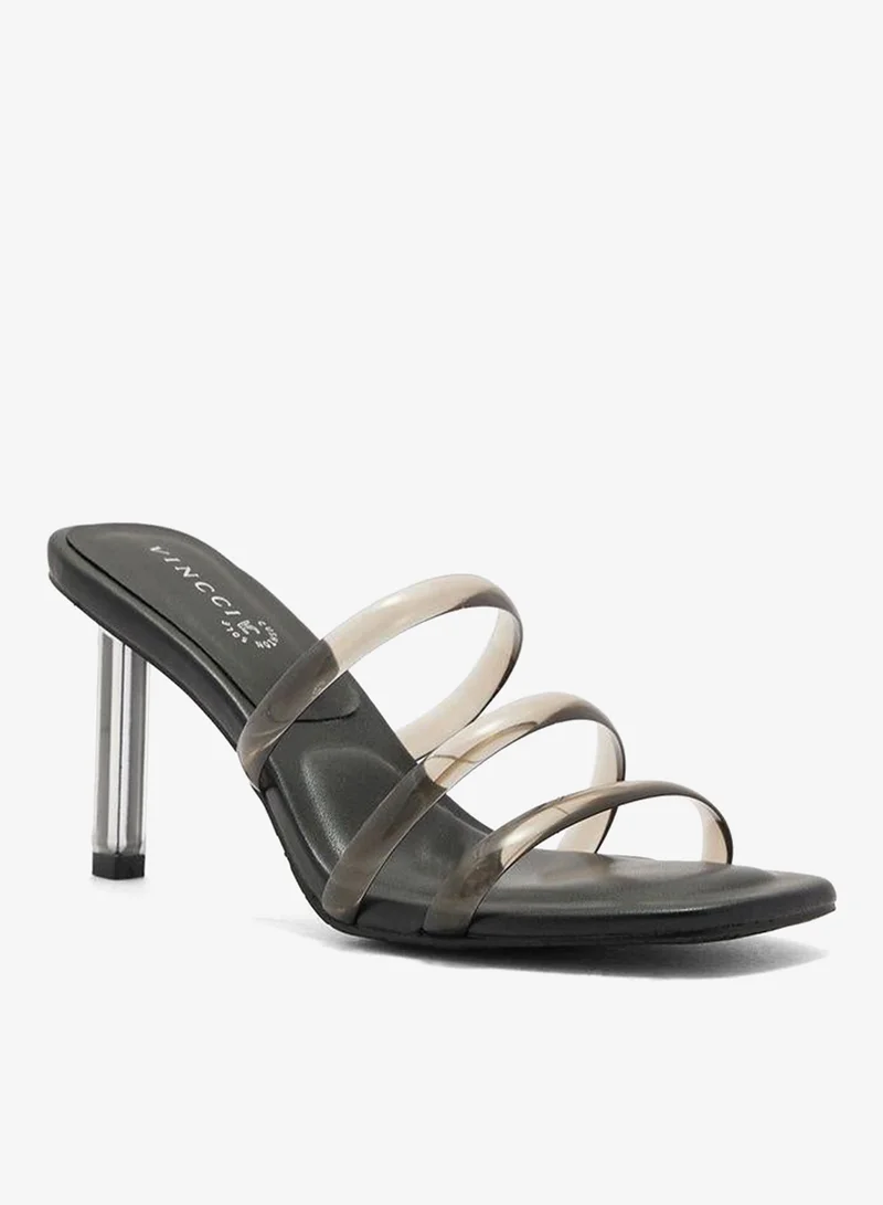 فينتشي صندل بكعب عال وأشرطة متعددة