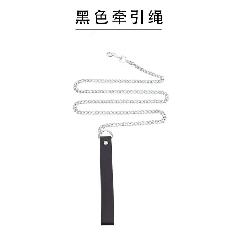 Cat Bell Choker Collar Necklace for Women Black chain (one piece) 