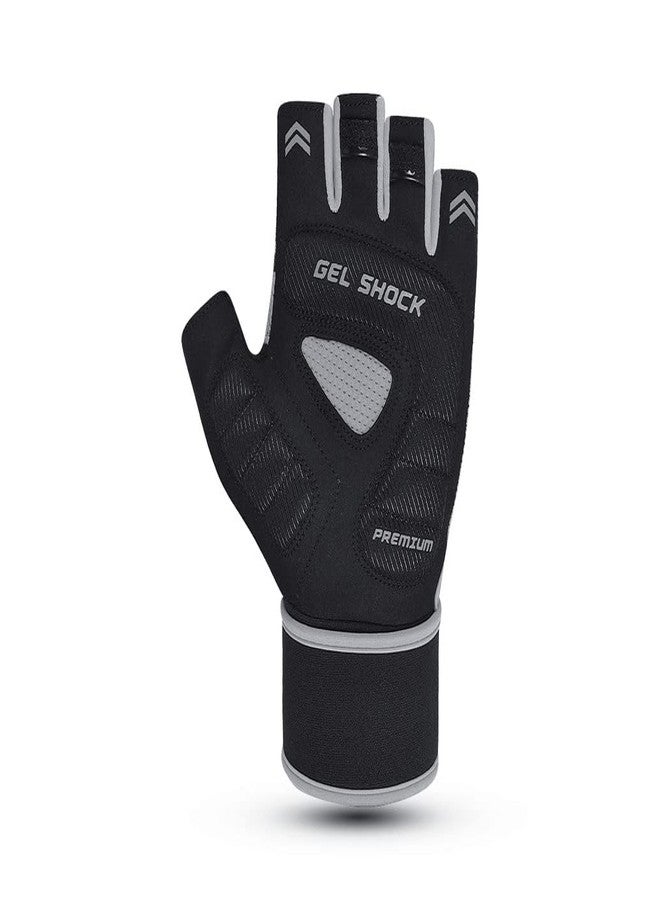 Xpeed Invader Workout Gloves with Wrist Support | Comfortable Padding and Finger Protection for Home and Gym Gloves Set for Men & Women - Image 4