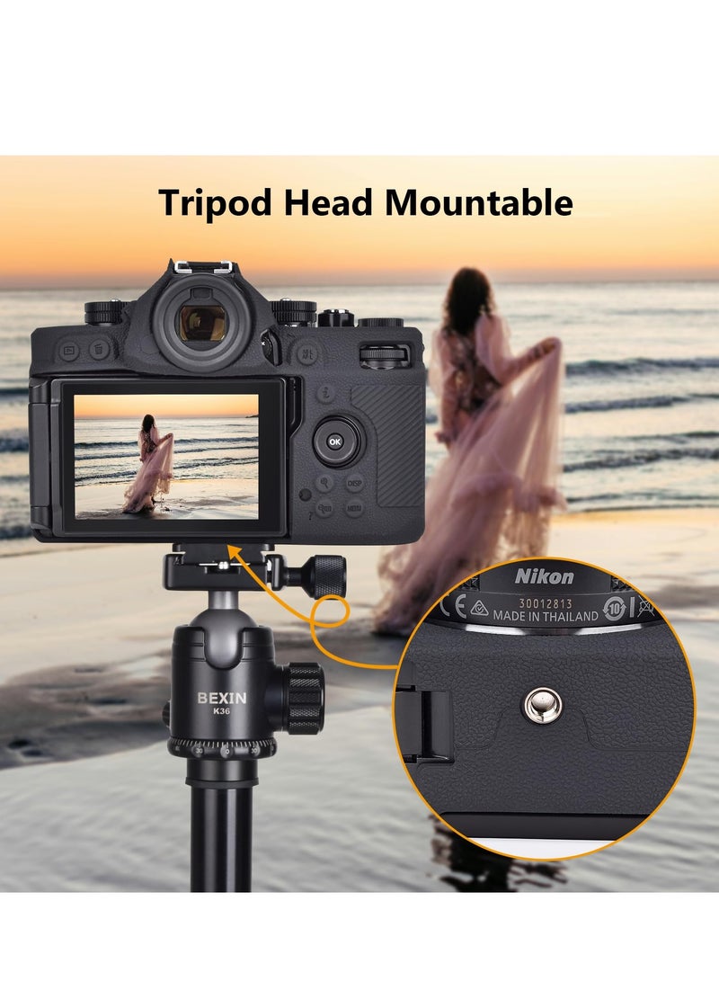 Soft Silicone Protective Case for Nikon Z F Digital Camera Anti-Scratch Lightweight Z F Camera Case Grip Cover - Black - Image 4