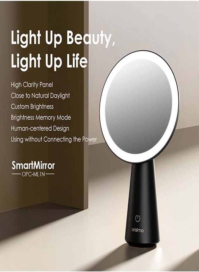 Oraimo - SmartMirror High Texture Smart Desktop Makeup Mirror with Light - Image 1