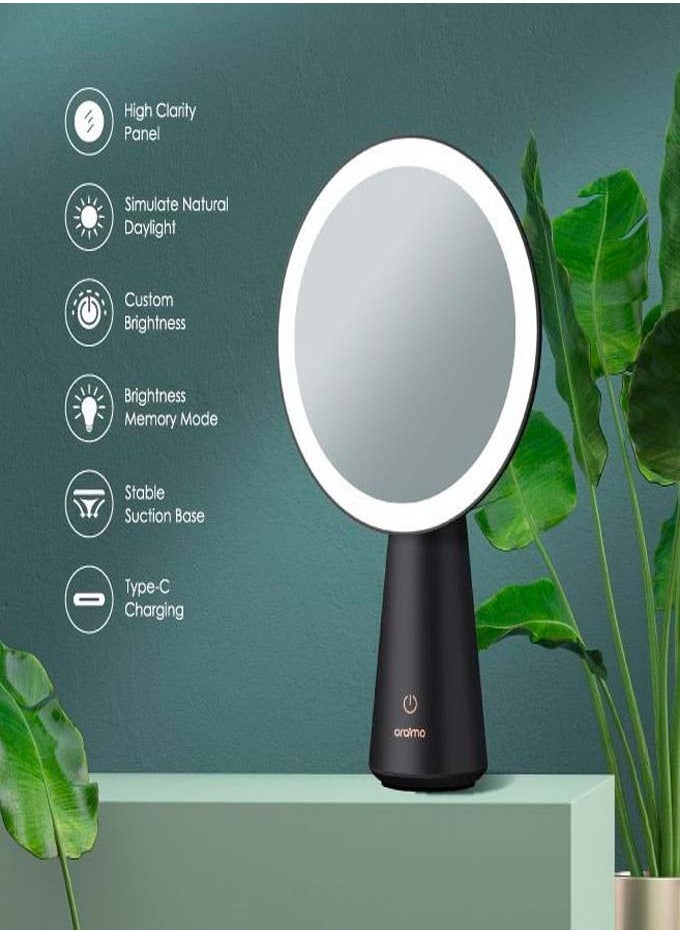 Oraimo - SmartMirror High Texture Smart Desktop Makeup Mirror with Light - Image 1