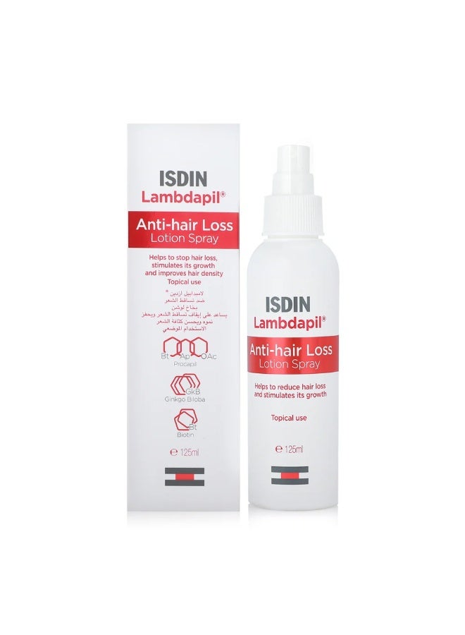Isdin Lambdapil Anti-Hair Loss Lotion Spray 125Ml