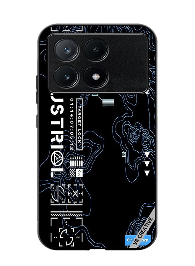 VR CREATIVE Protective Case Cover For Xiaomi Poco X6 Pro Target Lock Design Multicolour - Image 1