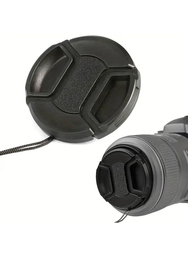 67mm Lens Cap With Center Pinch Design Extra Strong Springs 100 Percent Recycled Plastic - Image 4