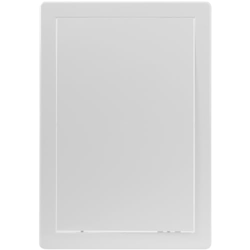 Vent Systems White ABS Plastic Access Panel 8 x 12 Inch - Access Panel with Door for Drywall, Wall and Ceiling Electrical and Plumbing Service Wall Hole Cover - Exterior Dimensions 8.7x12.7 Inches - Image 1