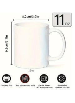 RYN I'm Fine" Ceramic Coffee Mug - Insulated, Reusable, Hand-Wash Only - Perfect for All Beverages & Gifts  - Image 5