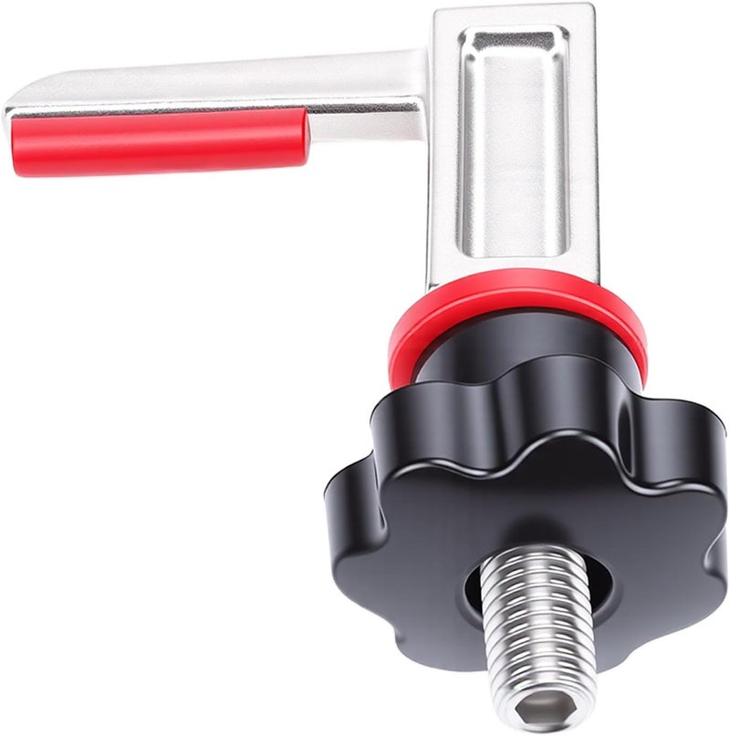 L Frame Cantilever, Heavy Duty Metal Tennis Stringing Machine Part with L Shaped Fixed Arm for Badminton Racket Head Throat Stabilizer High Tension Protector Compatibility - Image 5