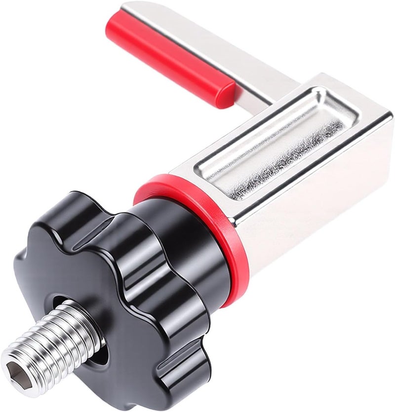L Frame Cantilever, Heavy Duty Metal Tennis Stringing Machine Part with L Shaped Fixed Arm for Badminton Racket Head Throat Stabilizer High Tension Protector Compatibility - Image 2