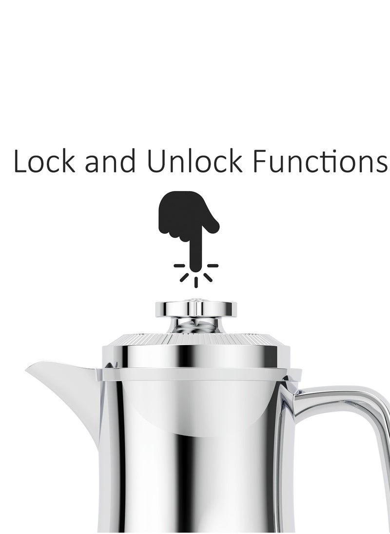 BLACKSTONE - 1 Liter Flask Leakproof  Design 1-Year Warranty - Image 1