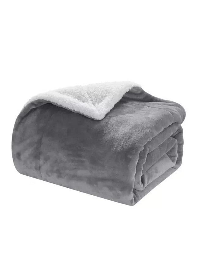 براندون بطانيات أطفال حديثي الولادة، مناسبة لجميع المواسم، مكونة من طبقتين من الفلانيل والشيربا، مناسبة للأطفال الصغار والأولاد والبنات، مقاس 130 سم × 105 سم (3-24 شهرًا)، خفيفة الوزن - Image 2