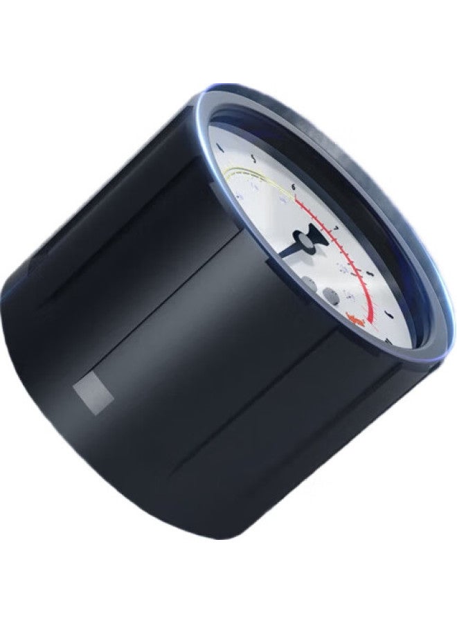 Deli Multifunctional High Pressure Air Pump For Bicycles, Electric Motorcycles, Basketball, Swimming Rings With Pressure Gauge - Image 3