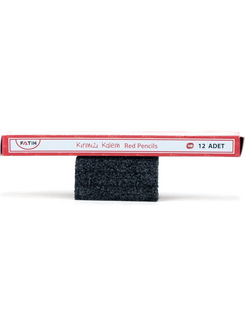 Oppland - Stationery Fatih Coral Pencil Hb Soft Tip Ergonomic Design Durable Set of 12 - Image 1
