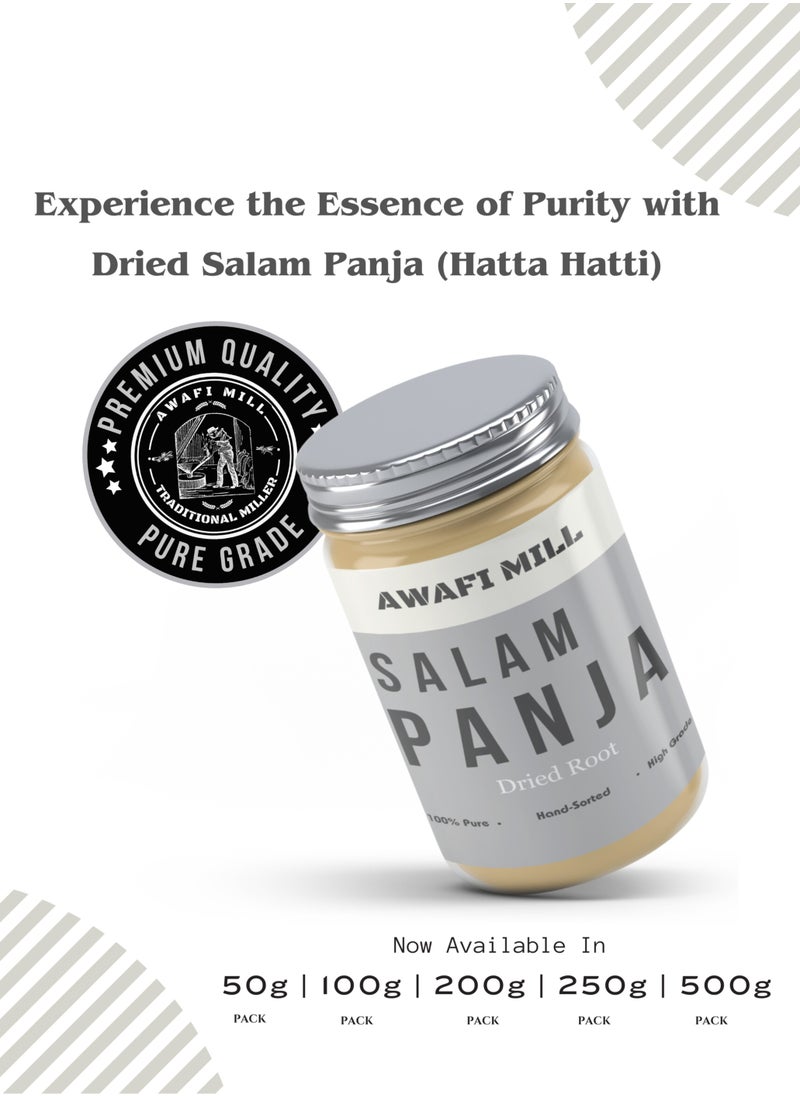 Awafi Mill Original Yellow Salam Panja Hatta Haddi | 100% Natural Salab Panja | Sacred Himalayan Root  - Image 4