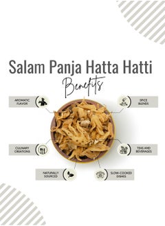 Awafi Mill Original Yellow Salam Panja Hatta Haddi | 100% Natural Salab Panja | Sacred Himalayan Root  - Image 3