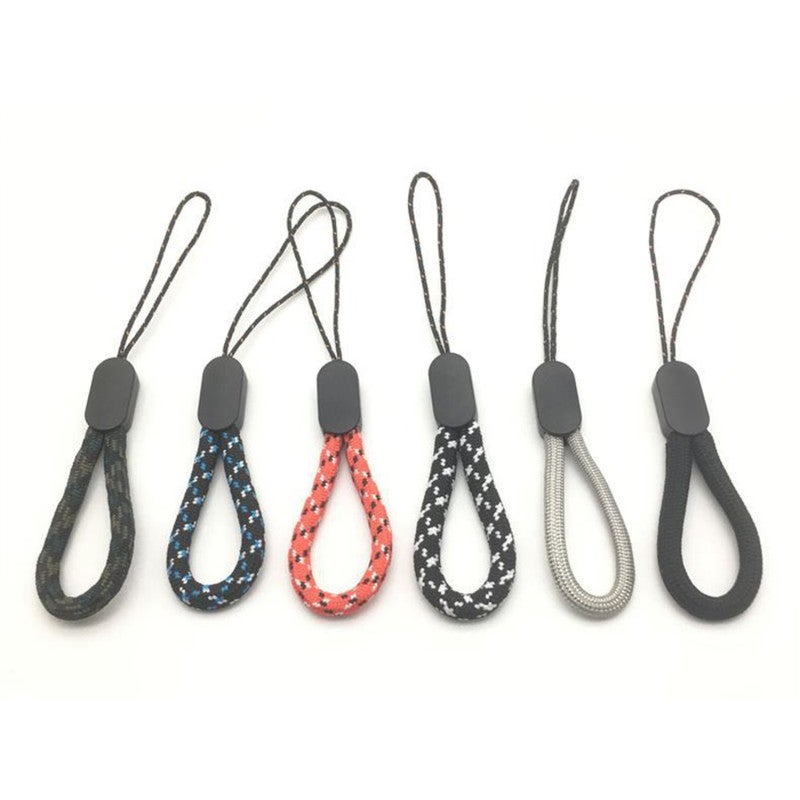 Key Fob Lanyard: Black, Sturdy Metal Buckle, Compact Lightweight Design, Durable Comfortable Round Rope - Multi-Function Organizer Wrist Strap for Daily Carry, Travel, Active Users - Image 3